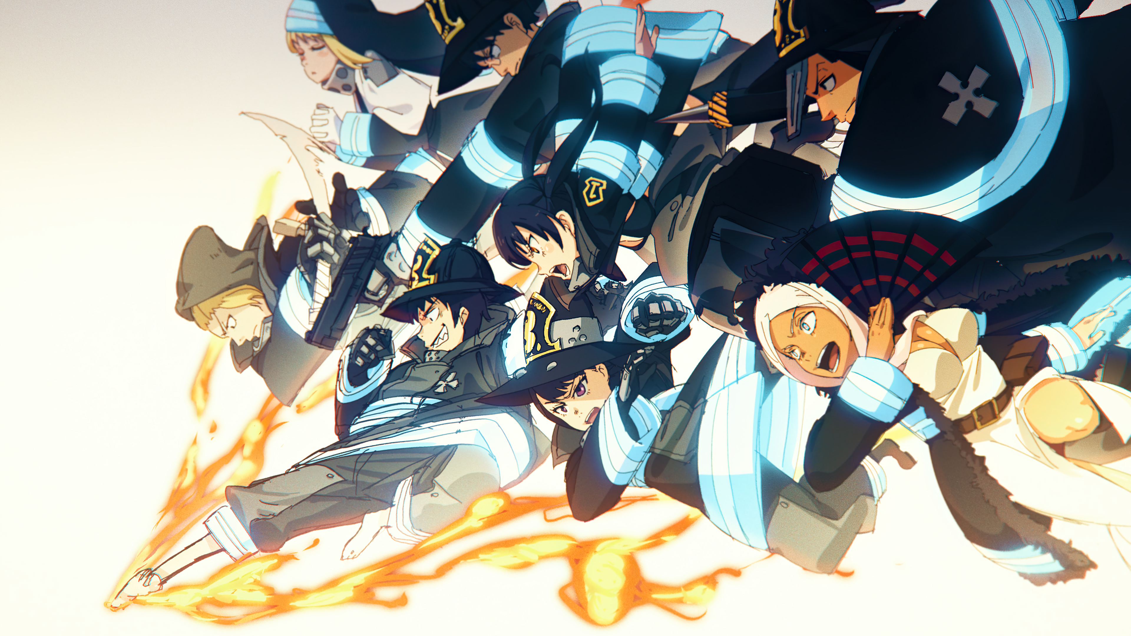 Fire Force Anime Series Hd Matte Finish Poster Paper Print - Animation &  Cartoons posters in India - Buy art, film, design, movie, music, nature and  educational paintings/wallpapers at