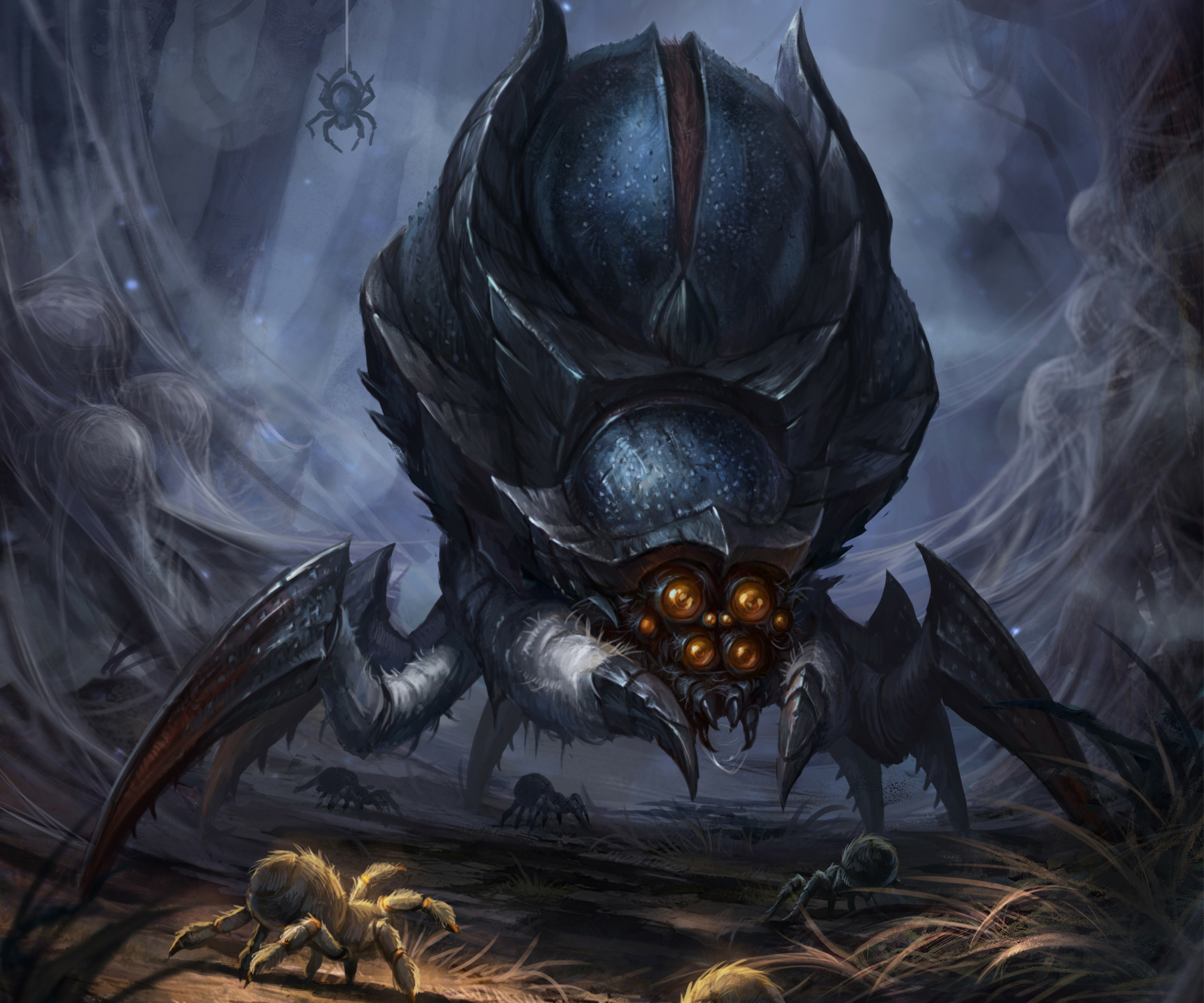 Fantasy Spider HD Wallpaper | Background Image