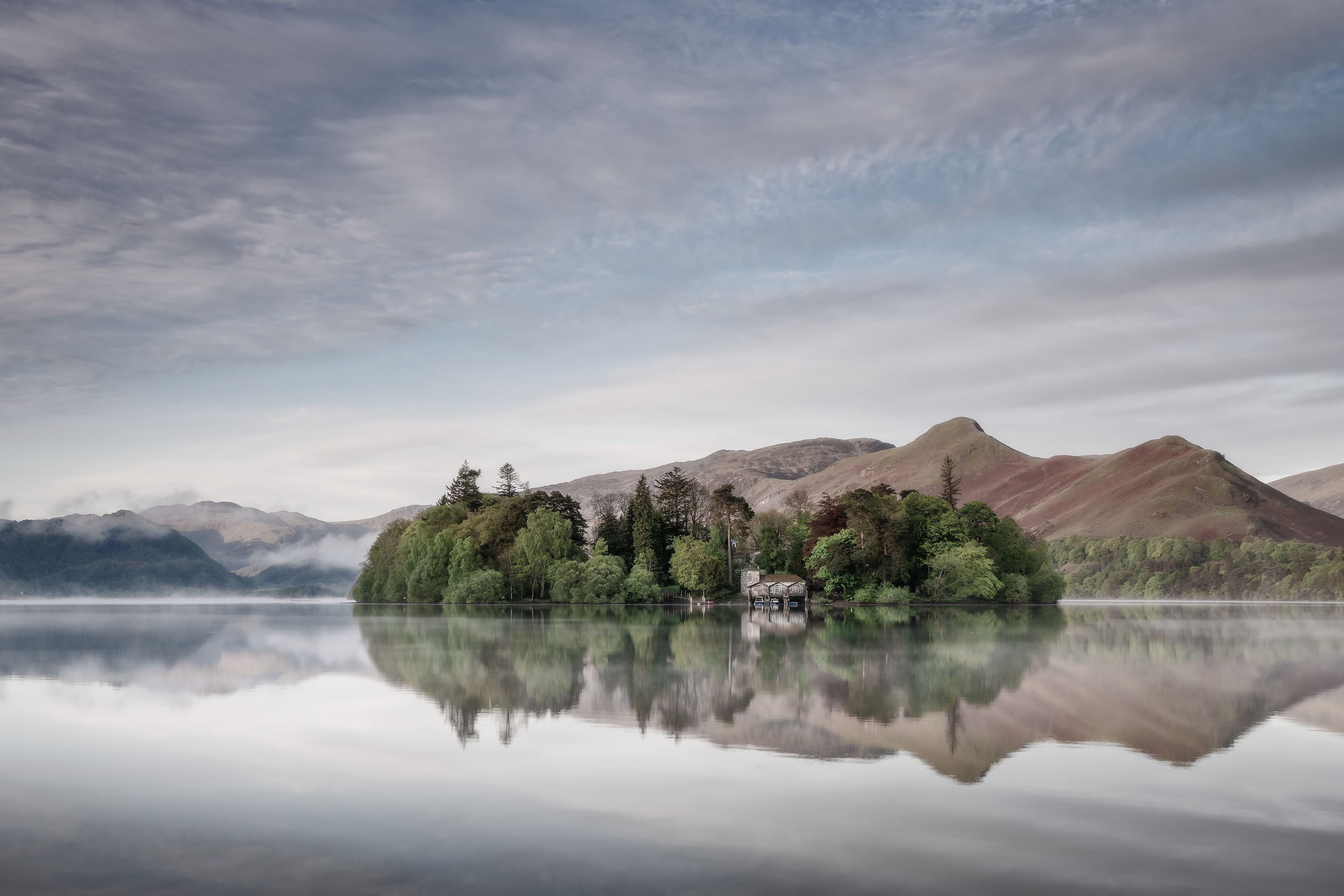 Derwent Isle House, Derwent Water, Keswick, England by Andrew Campbell