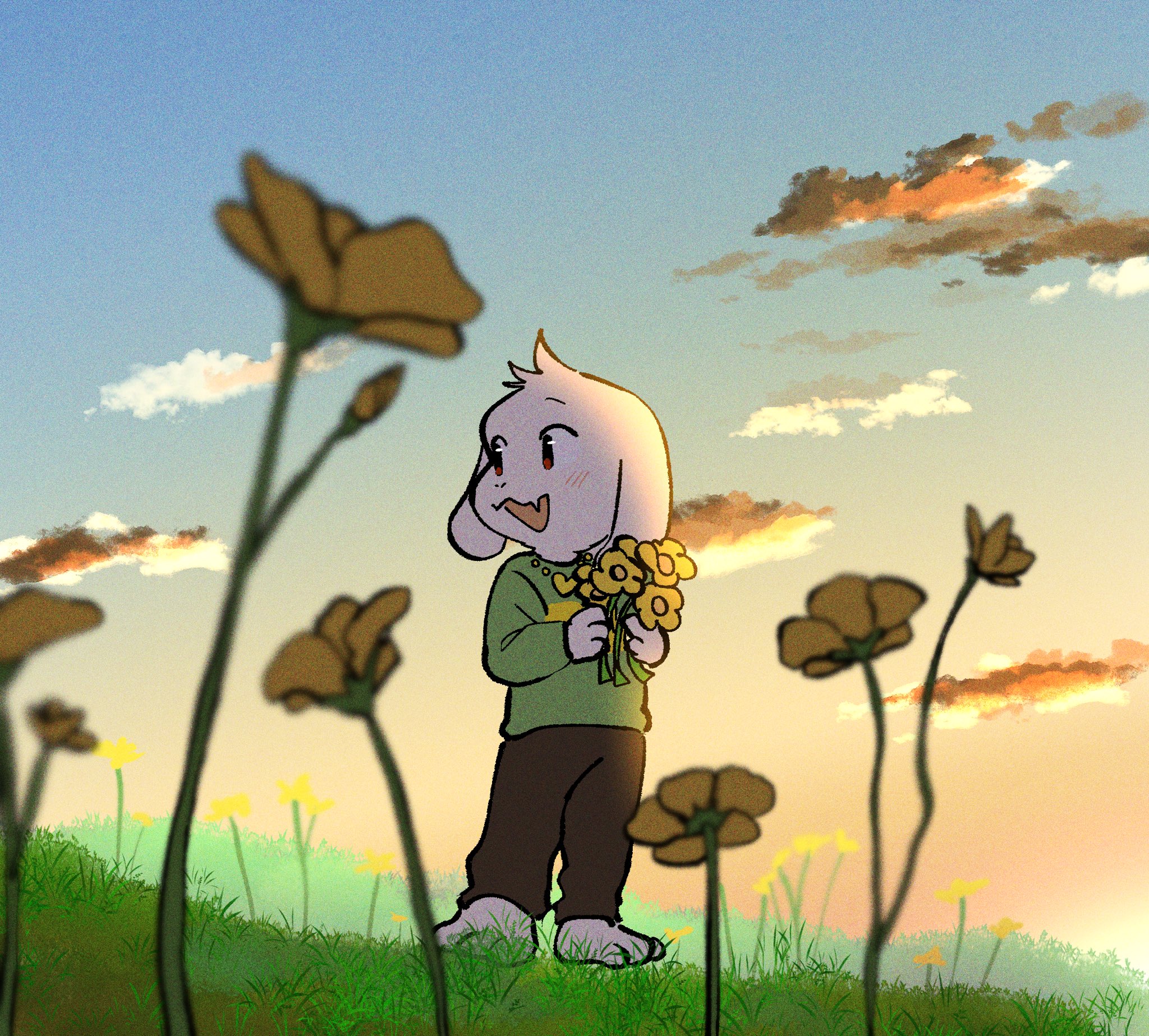 Asriel undertale fanart