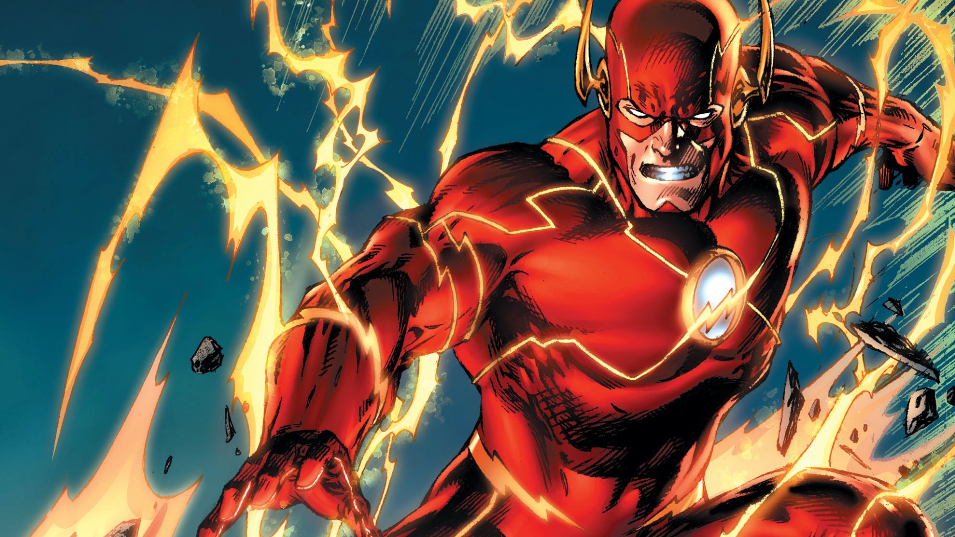 Download Comic Flash HD Wallpaper by Eric Basaldua