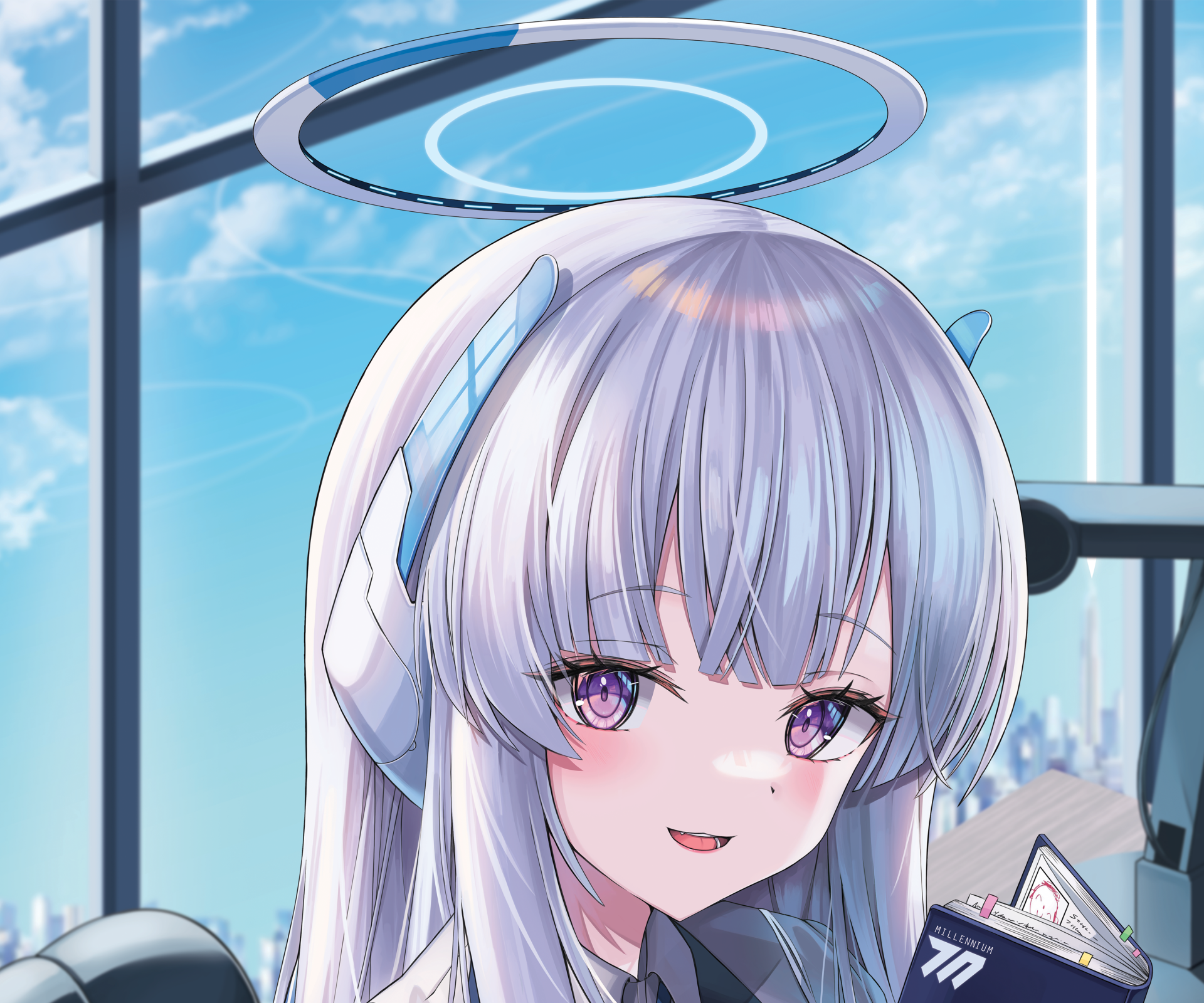 Download Ushio Noa Video Game Blue Archive HD Wallpaper by ALter CM open