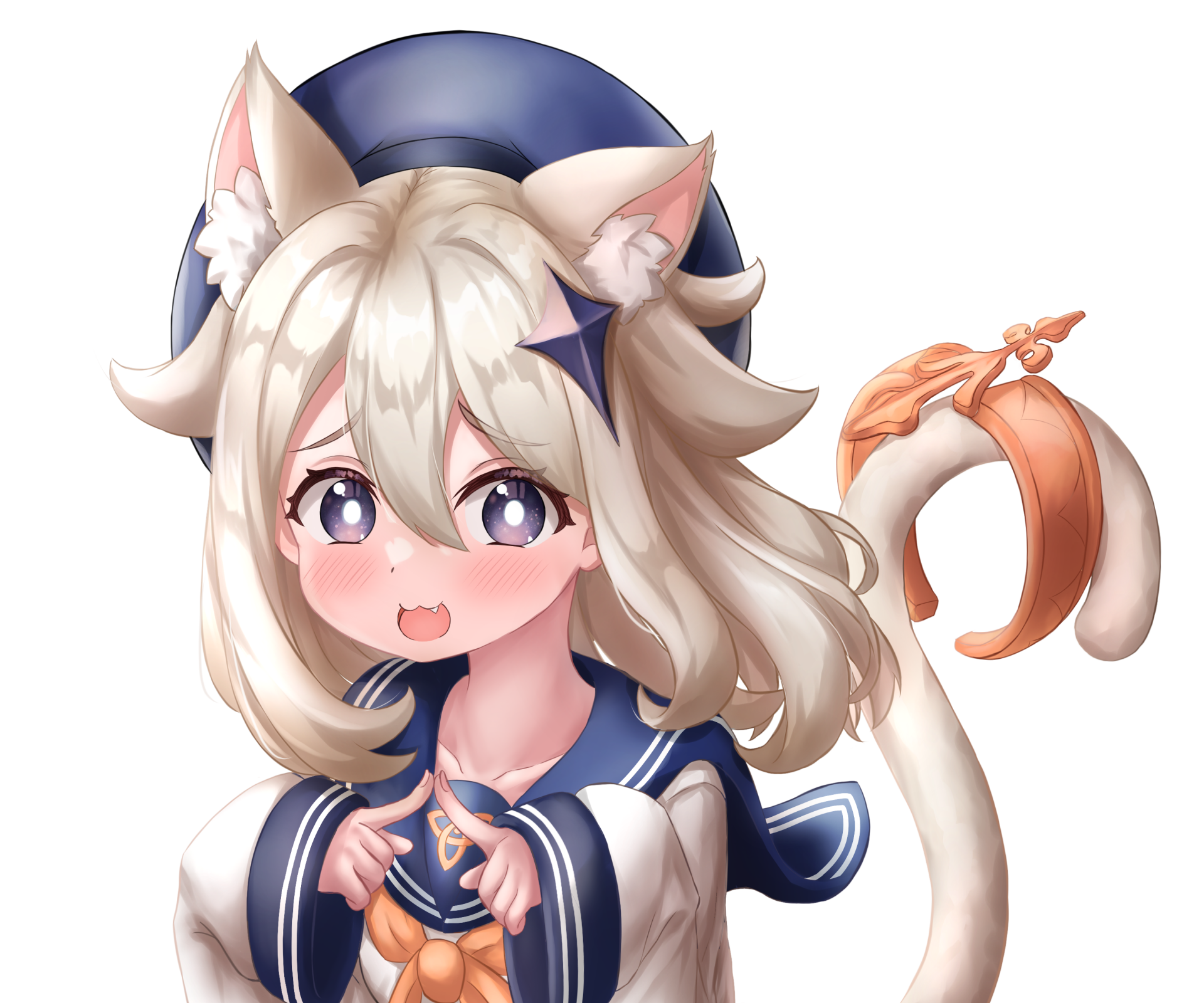 Download Paimon (Genshin Impact) Video Game Genshin Impact HD Wallpaper by KUMA