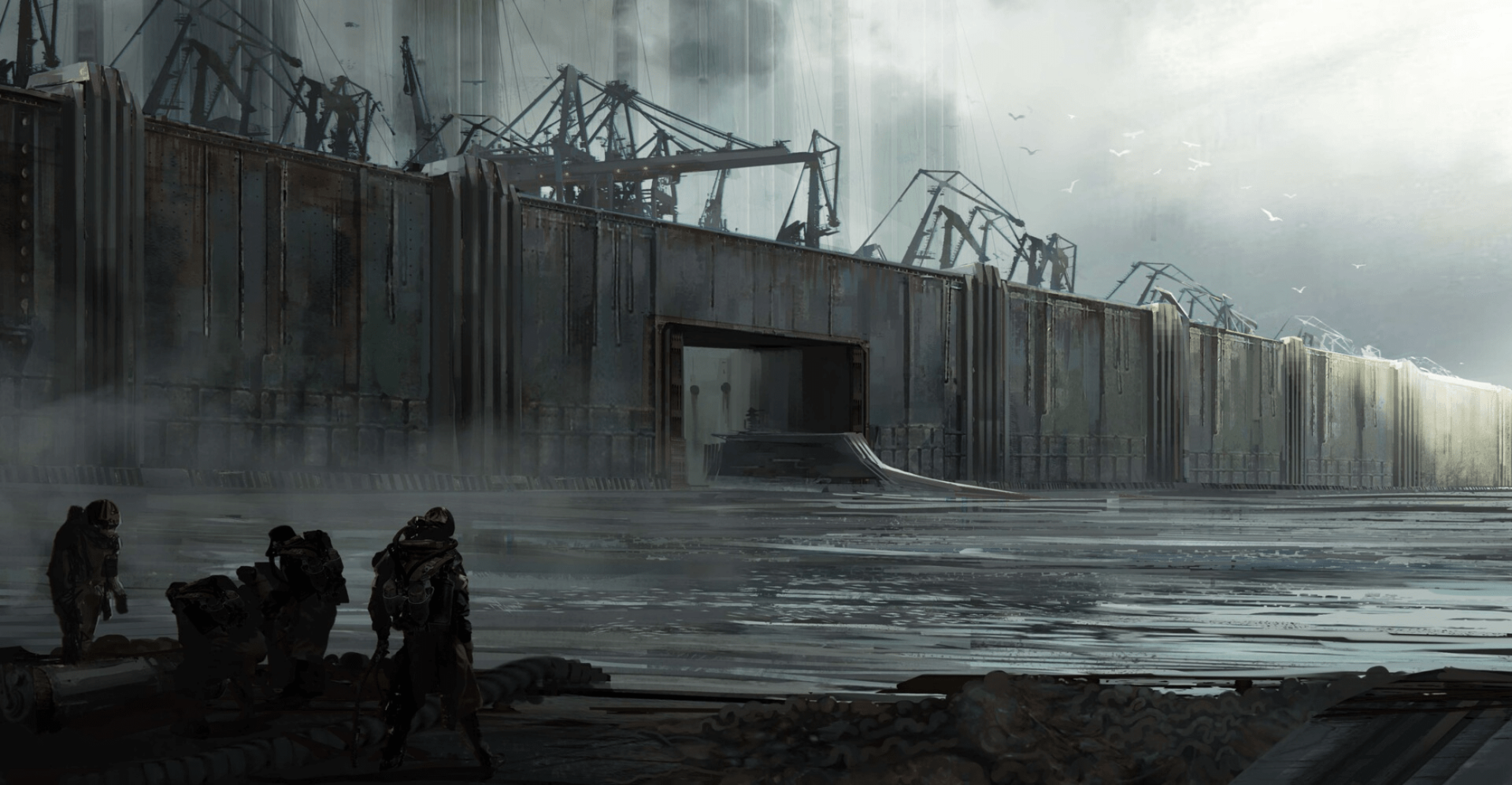 Download Sci Fi Structure HD Wallpaper by Niyaz Karimov | 2080x1080 ...