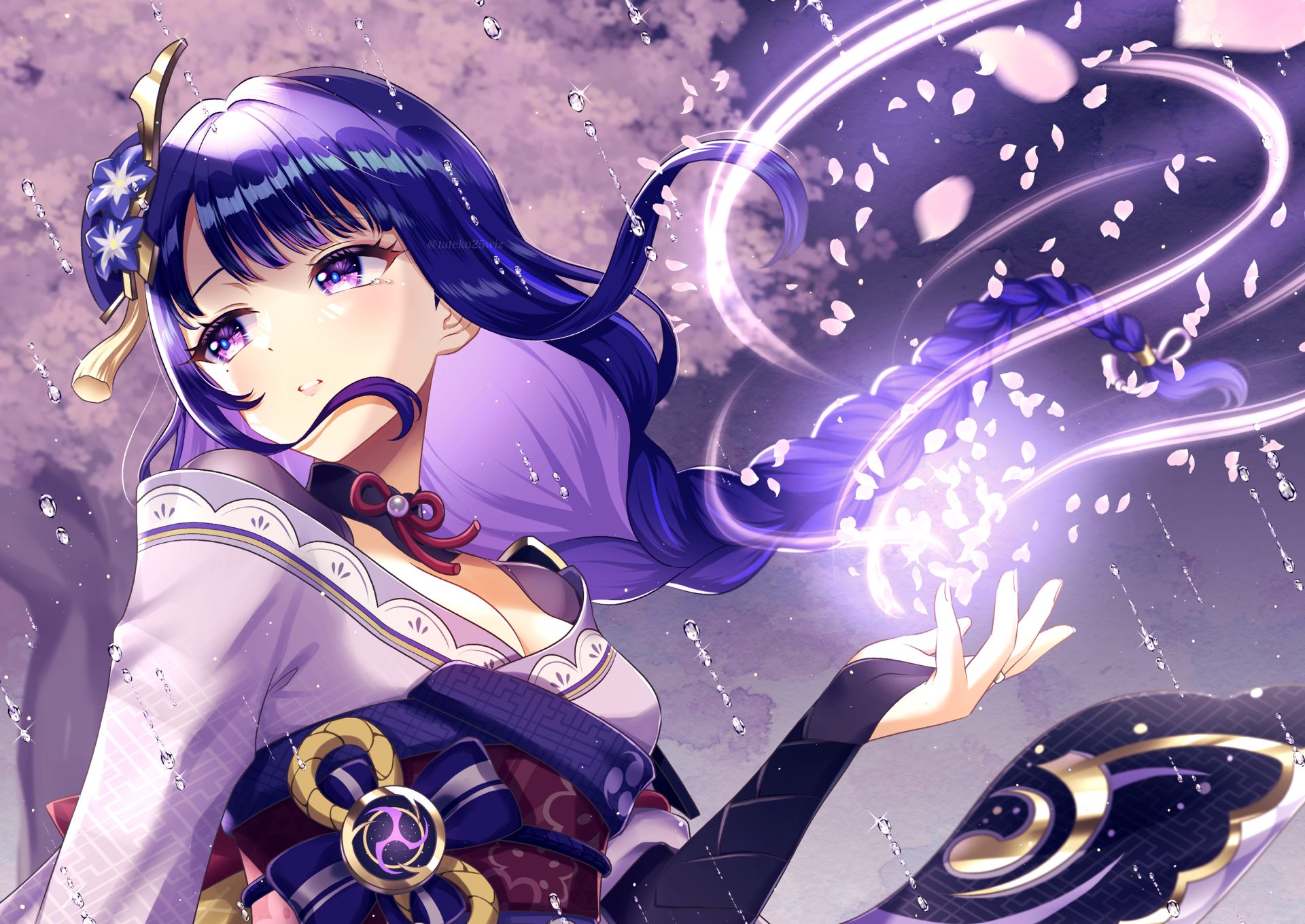Download Baal Raiden Shogun (Genshin Impact) Genshin Impact Anime HD Wallpaper by tateko25wiz