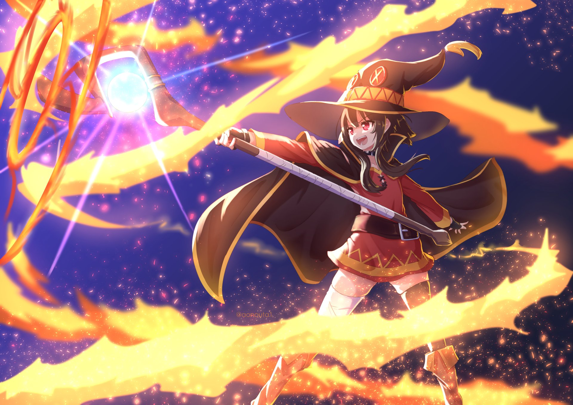 Download Megumin Wallpapers for FREE [100,000+ Mobile & Desktop] -  WallpaperGod.com