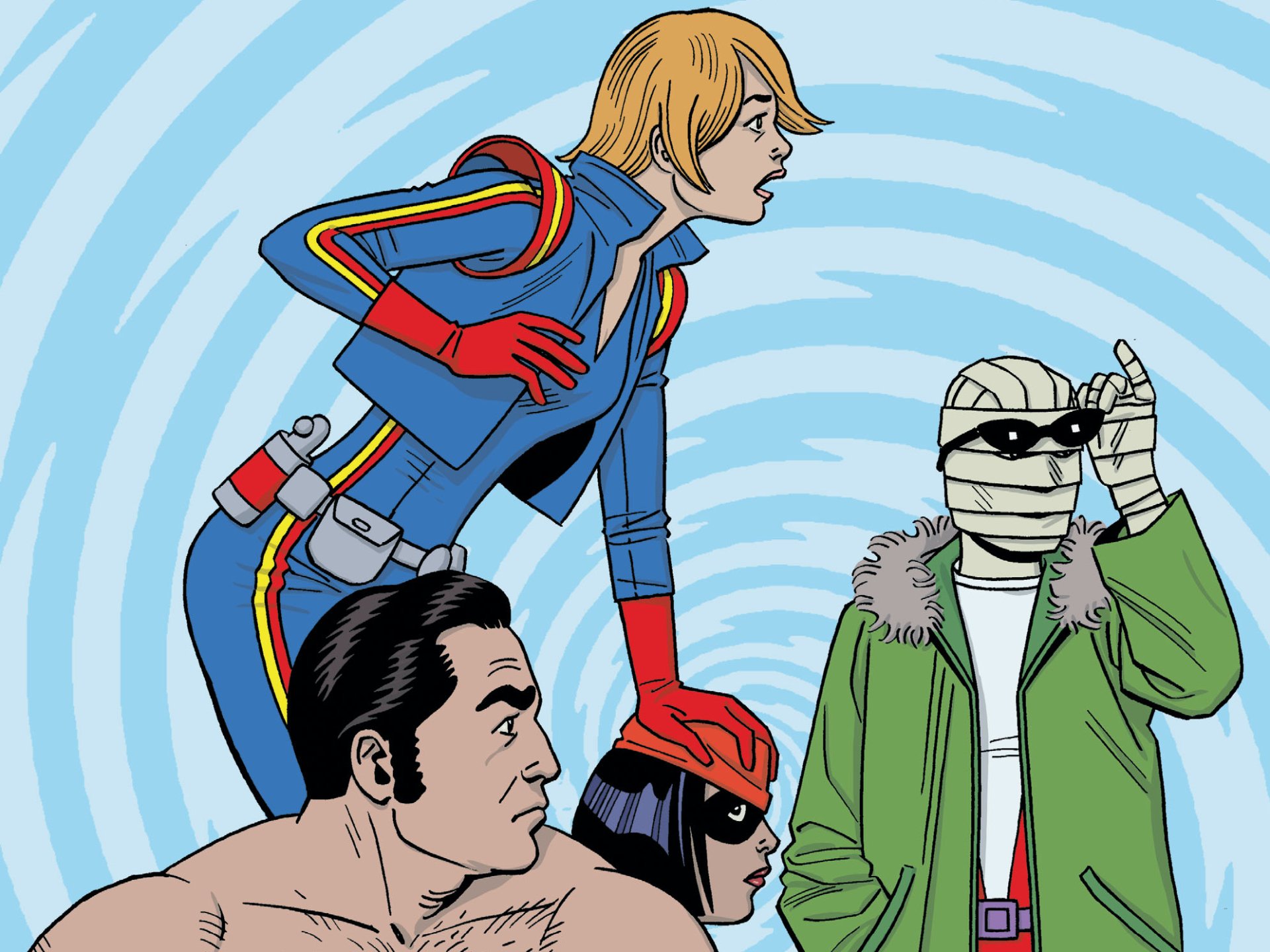 Download Comic Doom Patrol HD Wallpaper