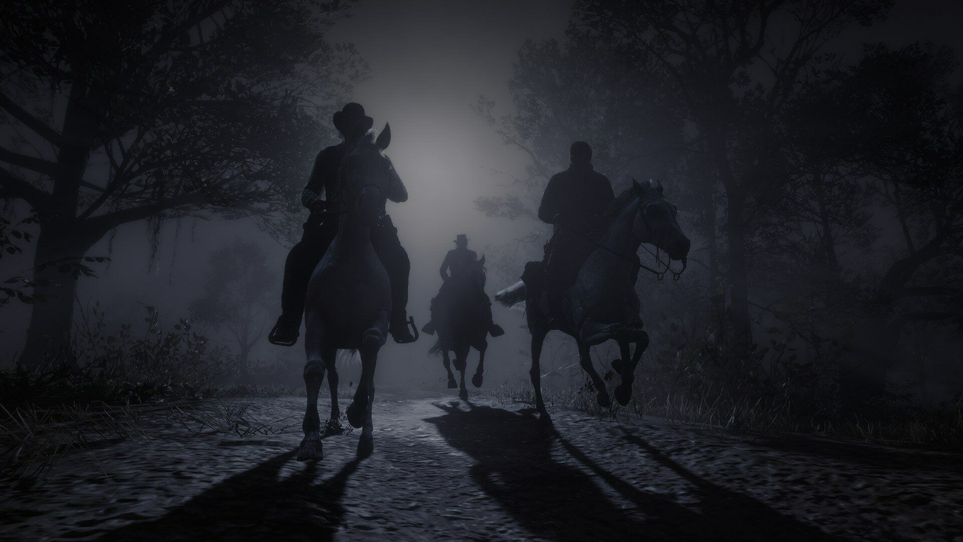 Red Dead Redemption 2 у костра