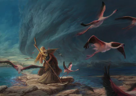 fantasy wizard HD Desktop Wallpaper | Background Image