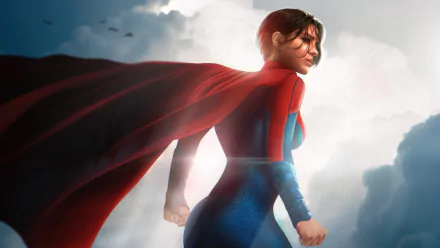 Sasha Calle Supergirl movie The Flash (2023) HD Desktop Wallpaper | Background Image