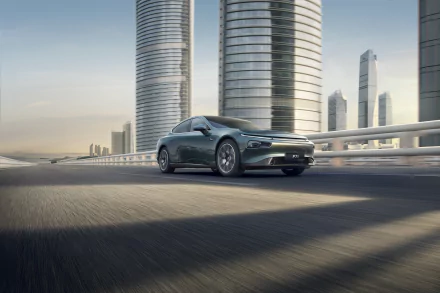 vehicle Xpeng P7i HD Desktop Wallpaper | Background Image