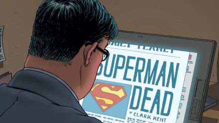 Comic All Star Superman HD Desktop Wallpaper | Background Image