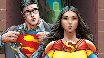 Comic All Star Superman HD Desktop Wallpaper | Background Image