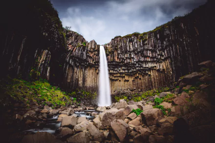 nature Svartifoss HD Desktop Wallpaper | Background Image