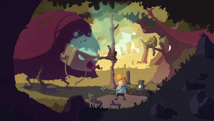 video game A Pretty Broken Adventure HD Desktop Wallpaper | Background Image