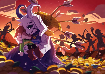 Chara (Undertale) Asriel (Undertale) video game Undertale HD Desktop Wallpaper | Background Image