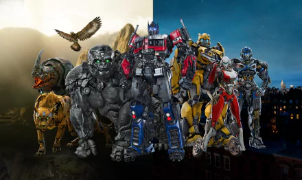 movie Transformers: Rise of the Beasts HD Desktop Wallpaper | Background Image