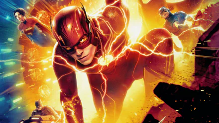 movie The Flash (2023) HD Desktop Wallpaper | Background Image