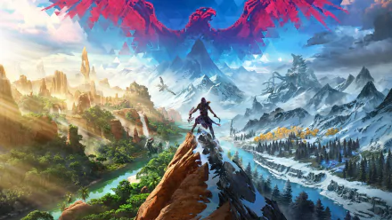 video game Horizon Call of the Mountain HD Desktop Wallpaper | Background Image