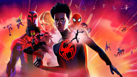 movie Spider-Man: Across the Spider-Verse HD Desktop Wallpaper | Background Image