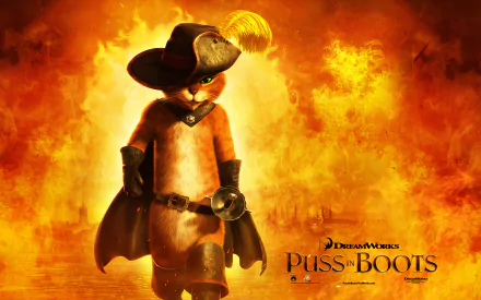 movie Puss in Boots HD Desktop Wallpaper | Background Image