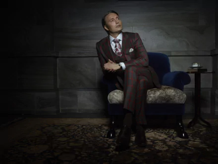 Hannibal Lecter Mads Mikkelsen TV Show Hannibal HD Desktop Wallpaper | Background Image