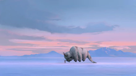  Aang and Appa by John Staub
