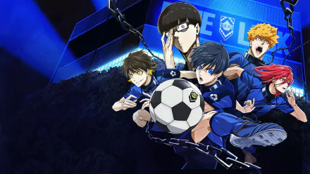Anime Blue lock HD Desktop Wallpaper | Background Image
