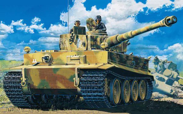 military Tiger I HD Desktop Wallpaper | Background Image