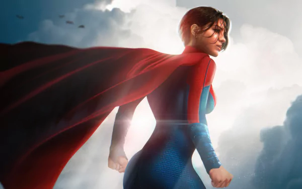 Sasha Calle Supergirl movie The Flash (2023) HD Desktop Wallpaper | Background Image