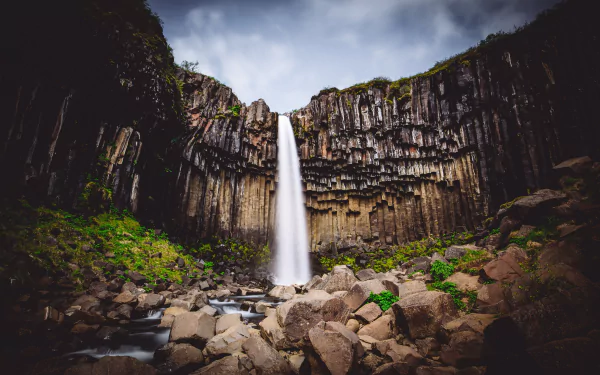 nature Svartifoss HD Desktop Wallpaper | Background Image