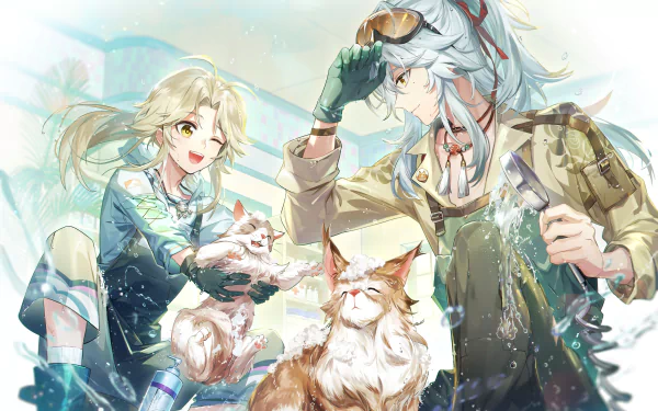 Yanqing (Honkai: Star Rail) Jing Yuan video game Honkai: Star Rail HD Desktop Wallpaper | Background Image