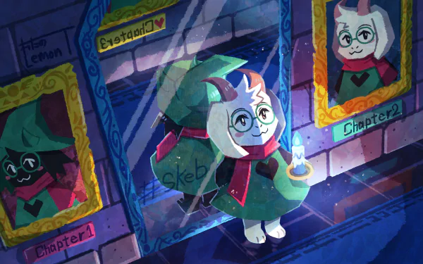 Ralsei (deltarune) video game deltarune HD Desktop Wallpaper | Background Image