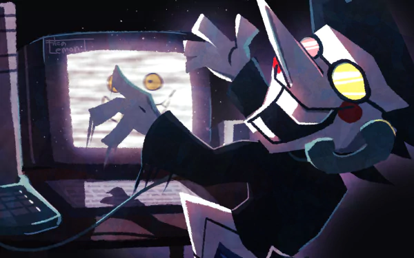 Spamton G. Spamton video game deltarune HD Desktop Wallpaper | Background Image
