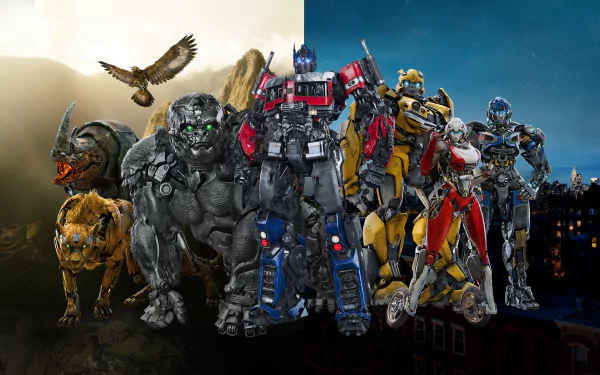 movie Transformers: Rise of the Beasts HD Desktop Wallpaper | Background Image
