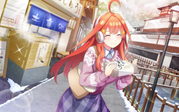 Itsuki Nakano Anime The Quintessential Quintuplets HD Desktop Wallpaper | Background Image