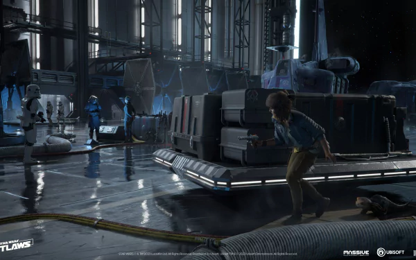 video game Star Wars Outlaws Stealth HD Desktop Wallpaper | Background Image