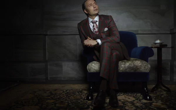 Hannibal Lecter Mads Mikkelsen TV Show Hannibal HD Desktop Wallpaper | Background Image