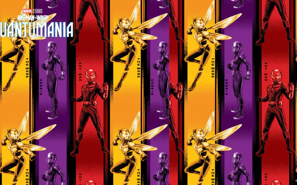 Ant-Man and The Wasp: Quantumania - Vibrant movie-themed HD desktop wallpaper featuring captivating visuals from the upcoming film.