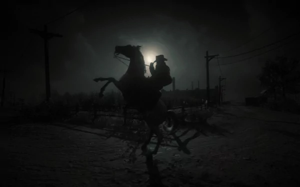 Arthur Morgan in a captivating Red Dead Redemption 2 desktop wallpaper, showcasing stunning graphics and immersive gaming aesthetics.