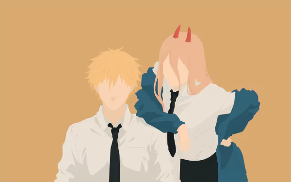  Denji &amp; Power by ShimuMinimalist