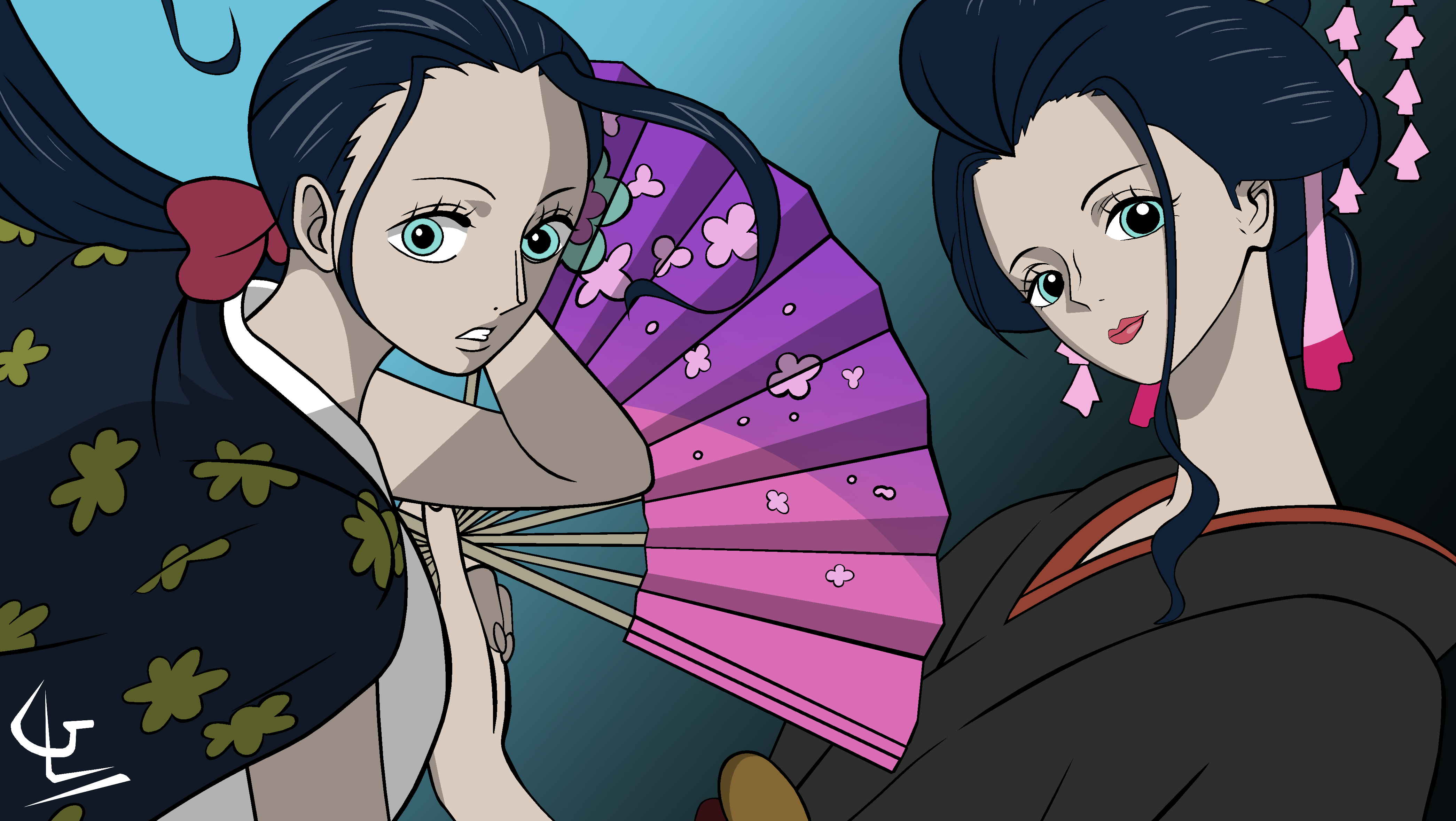 Nico Robin One Piece Character Digital media Manga one piece blue black  Hair manga png  PNGWing