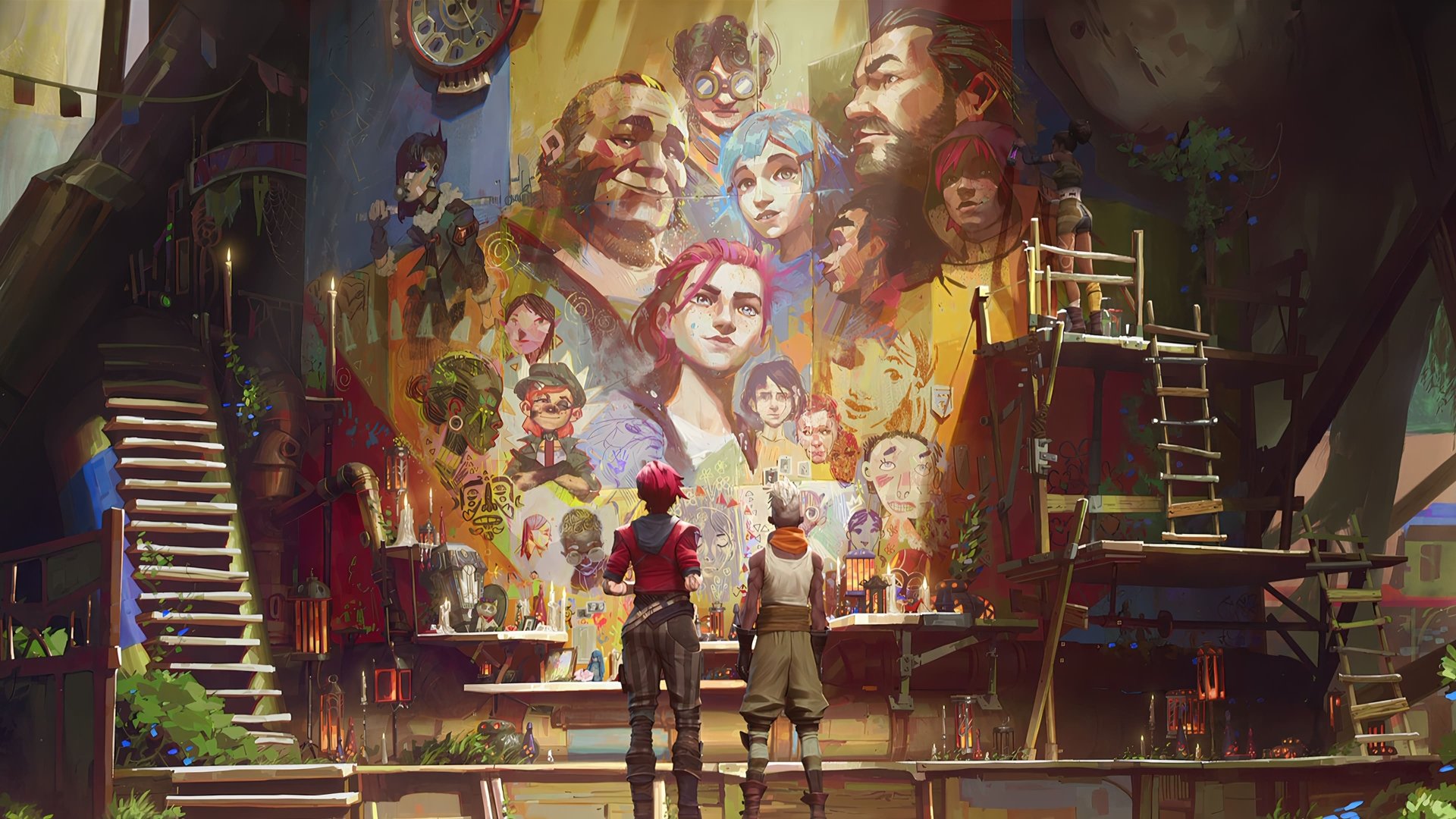 Download TV Show Arcane 4k Ultra HD Wallpaper