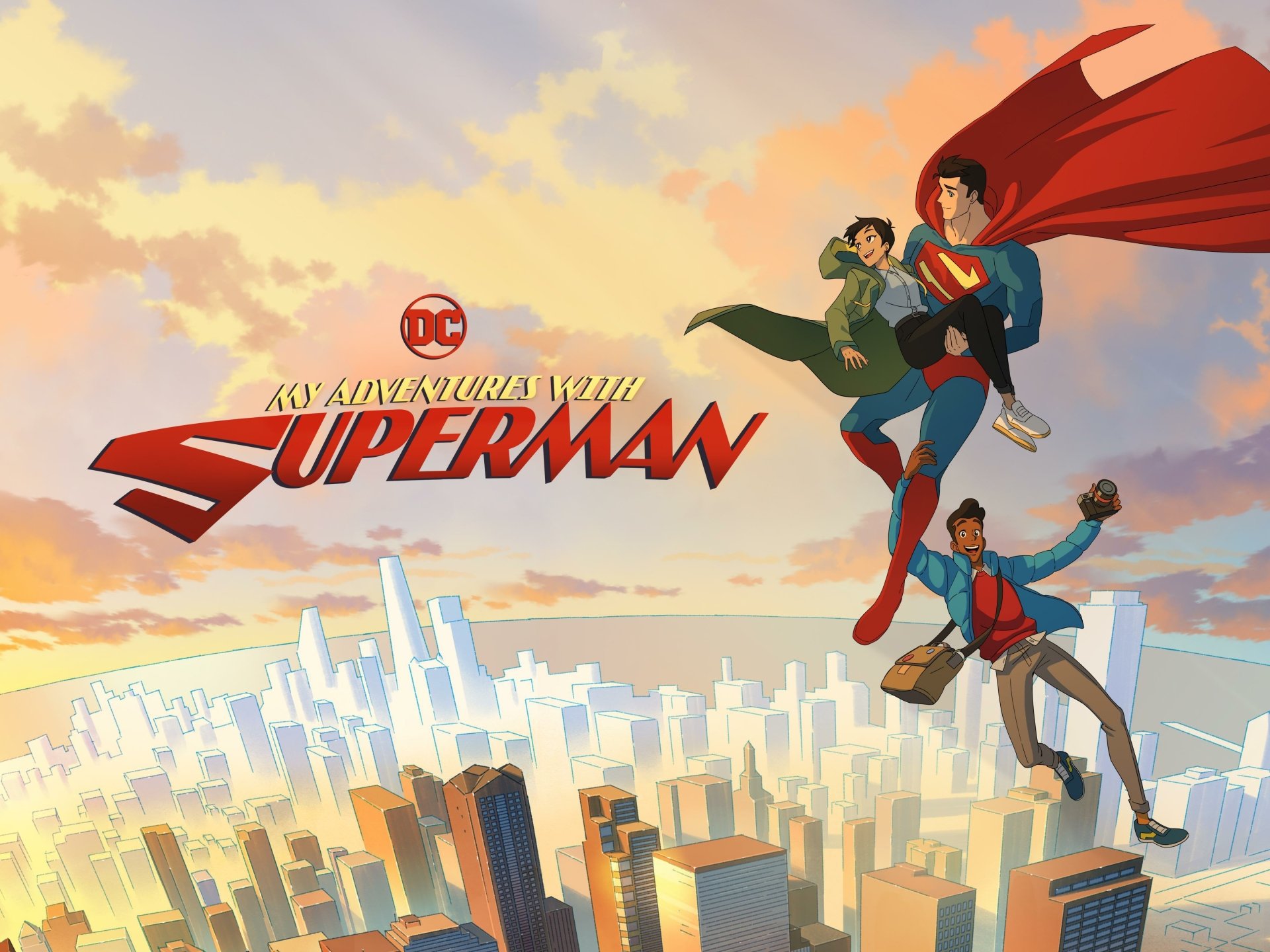 Download TV Show My Adventures With Superman 4k Ultra HD Wallpaper
