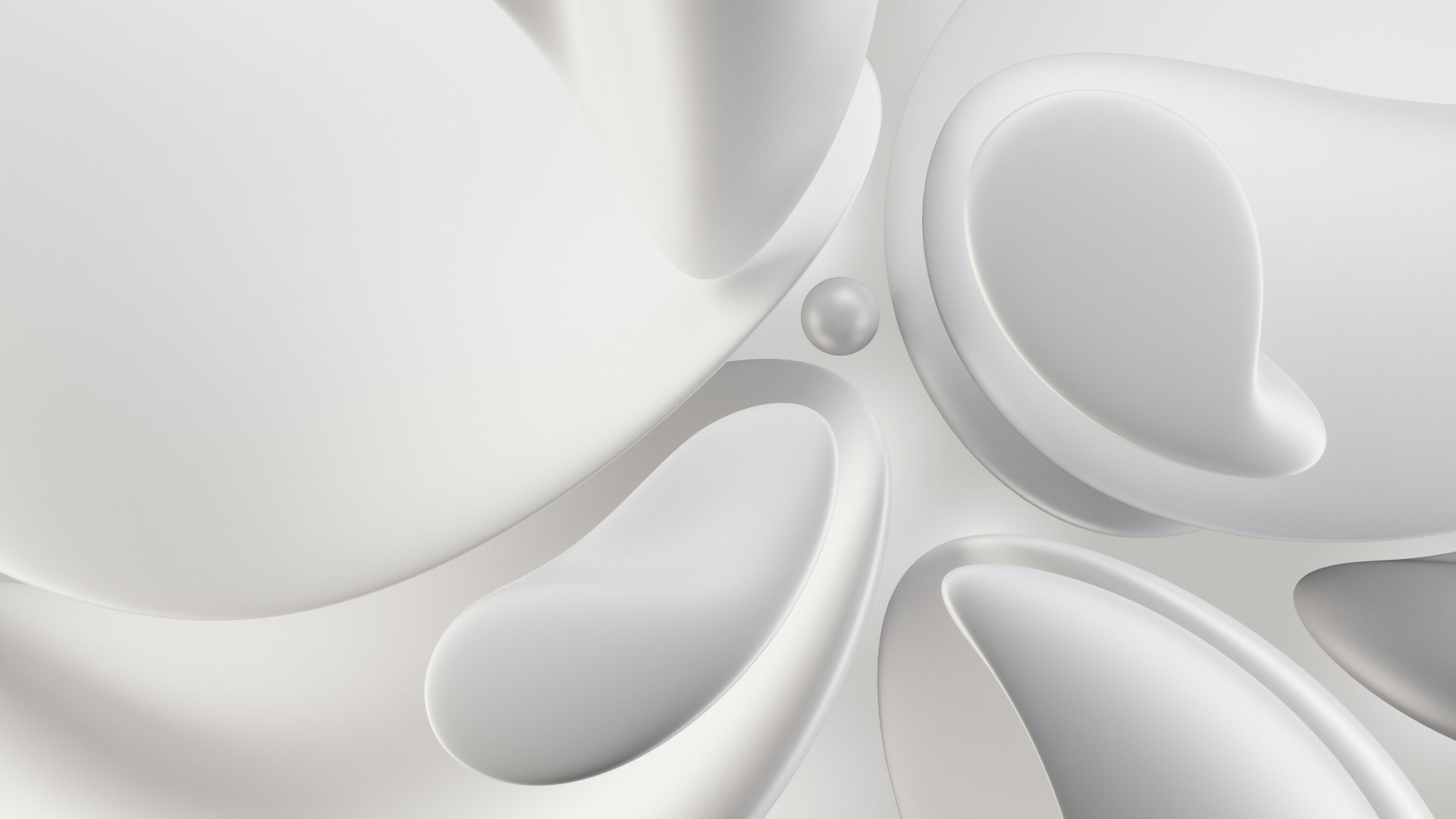 Download Abstract White 4k Ultra HD Wallpaper by Milad Fakurian