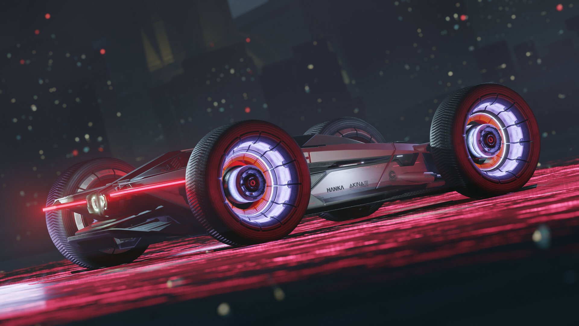 Download Futuristic Racer HD Wallpaper for Free by Kingsley Walker