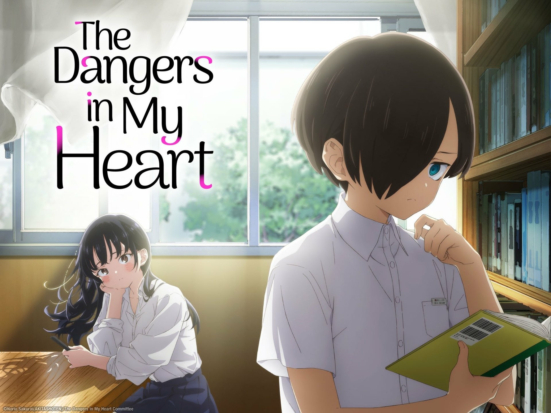 Download Anime The Dangers In My Heart HD Wallpaper