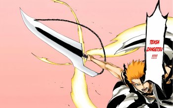 ichigo vs hollow ichigo bankai bleach manga panel in 2023