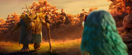 Mavka: The Forest Song characters in a magical autumn forest HD wallpaper and background.