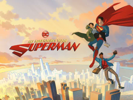 TV Show My Adventures With Superman HD Desktop Wallpaper | Background Image
